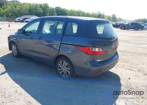 2012 Mazda Mazda5 Sport из США, поврежденный, VIN JM1CW2BL0C0129486